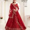 Alizeh Bridal Heritage 1008 Hit Design Butterfly Net Wholesale Lehenga